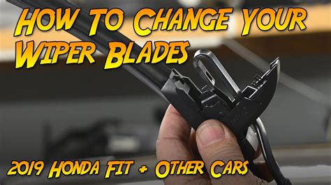 How To Change Your Windshield Wiper Blades YouTube