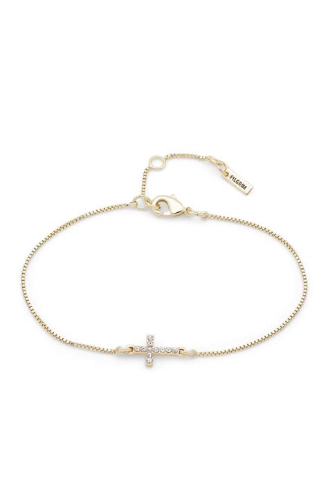 Pilgrim Gold Plated Clara Bracelet At Sue Parkinson