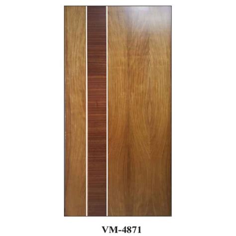 Teak Wood Interior Vm 4871 Natural Veneer Door At Best Price In