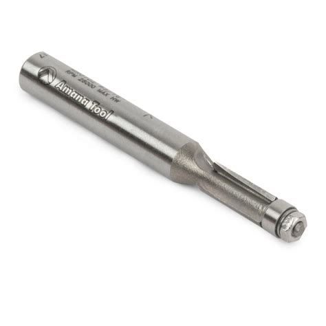 Amana Tool Miniature Flush Cut Ball Bearing Router Bit 14 Shank