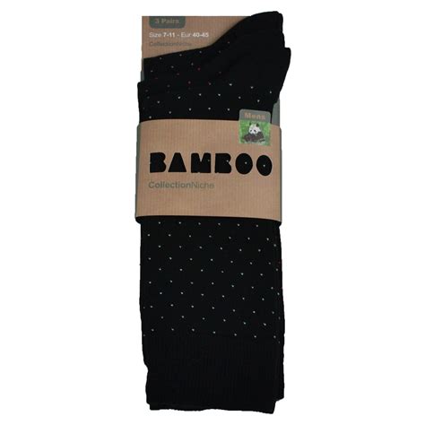 Mens 100 Bamboo Socks 3 Pair Packs Etsy