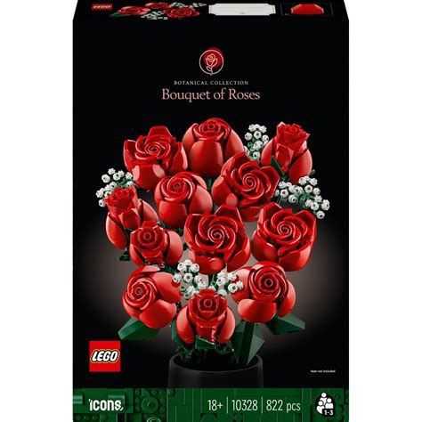 LEGO Botanicals 10328 Rosenstrauß | Smyths Toys Deutschland