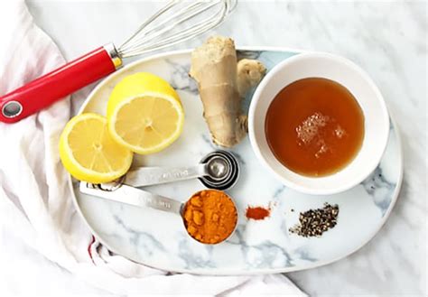 Ginger Turmeric Lemon Tea - Slow The Cook Down