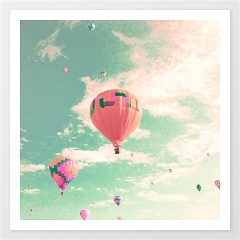 Hot Air Balloon Nursery Prints Nursery Print Set Nursery Etsy