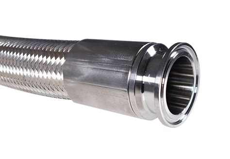 Teflon Lined Stainless Braided Hose Ptfe Lining Usa Lab