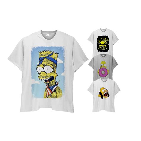 Camiseta Camisa Masculina Bart Simpson Plus Size At G Estampa Geek