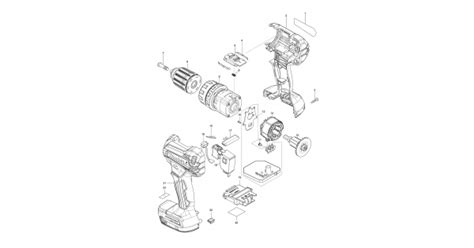 Makita DHP485Z (DHP485Z-RO) - Service Shop