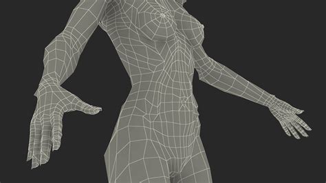Nude Woman Rigged For Cinema D D Model C D Free D