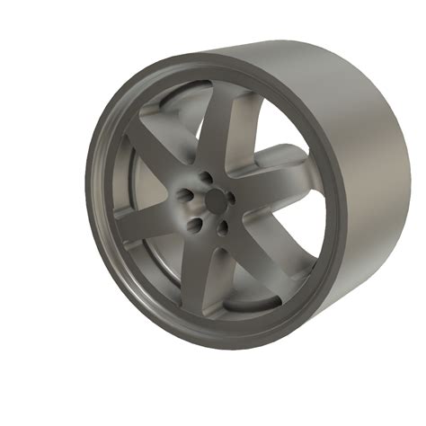 RBN WHEELS XNS RIMS FOR HOT WHEELS OR MATCHBOX STL File For Cults