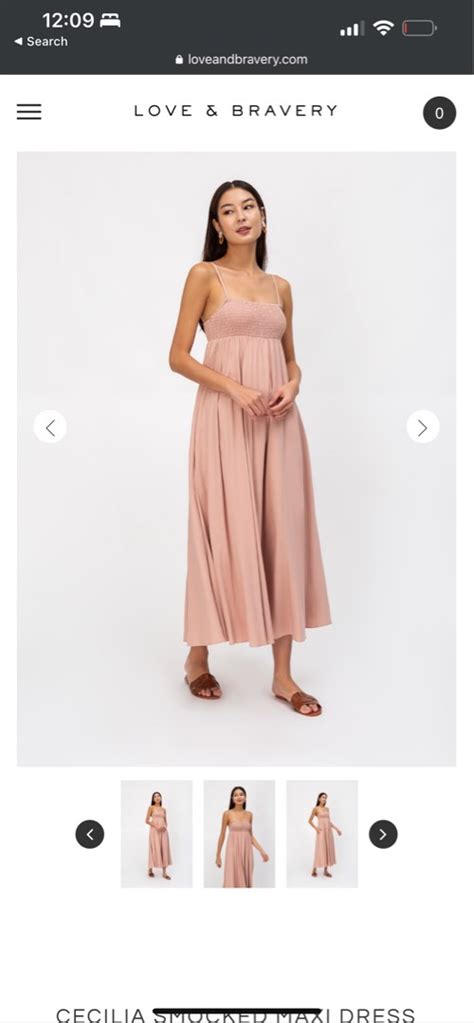 CECILIA SMOCKED MAXI DRESS NUDE PINK Women S Fashion Dresses Sets Dresses On Carousell