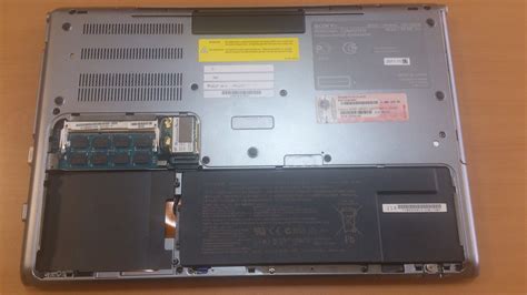 Sony vaio как вытащить жесткий диск