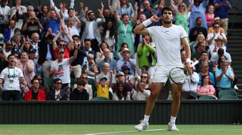 Wimbledon 2023 Final Spains Alcaraz Defeats Djokovic Wins Maiden