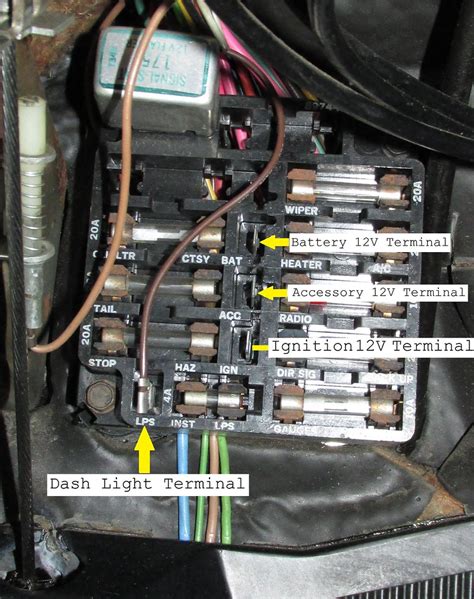 Camaro Fuse Box Diagram