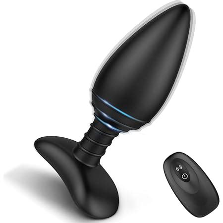 Amazon Vibrating Anal Beads Butt Plug Flexible Silicone