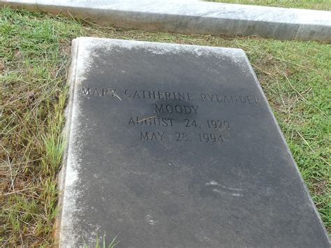 Mary Catherine Rylander Moody (1920-1994) - Find a Grave Memorial