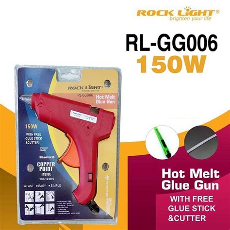Rocklight Rl Gg W Professional Hot Melt Glue Gun Rocklight Co In