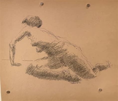 Female Nude Twisting From The Collection Of Mgh Discovered Art