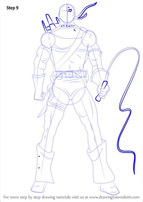 How To Draw Deathstroke Dc Comics Step By Step