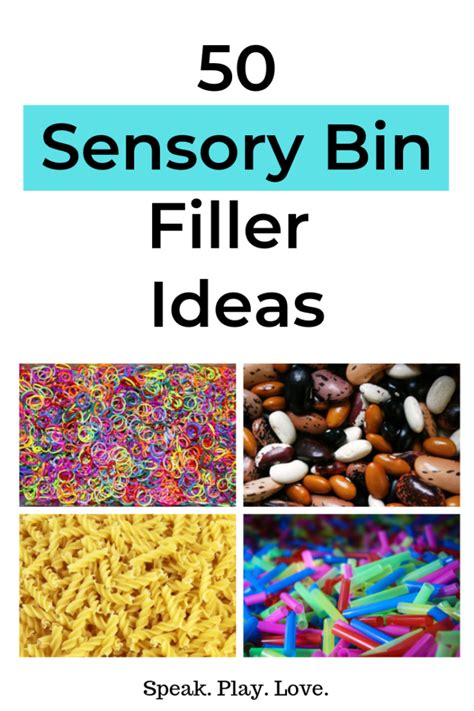 101 Sensory Bin Fillers Artofit