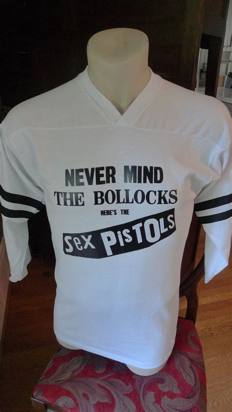 1980s Sex Pistols Single Stitch Jersey C Licensed By Roach 80 Men S Med 42 Etsy