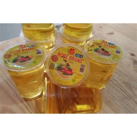 Jual Minyak Goreng Gelas Rosebrand 220 Ml Harga Satuan Shopee Indonesia