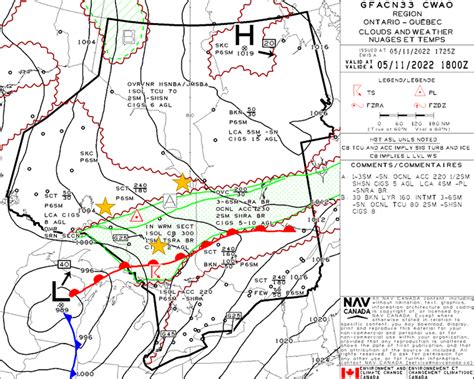 Warm Front Nav Canada Aviation Meteorology Reference