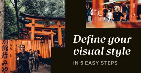 Define your visual style in five steps