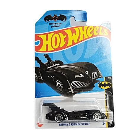 Hot Wheels Batman Robin Batmobile Hry Scale Mattel Shopee Malaysia