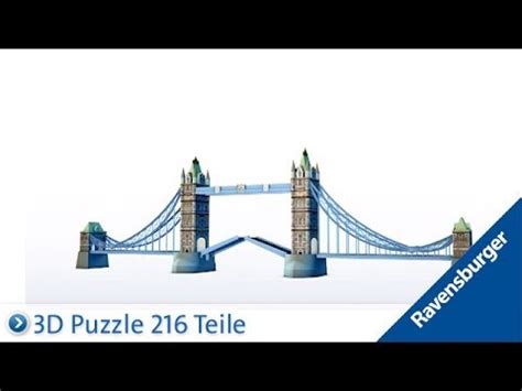 Ravensburger D Puzzle Tower Bridge London Youtube