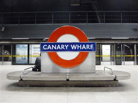 CANARY WHARF TUBE STATION | CANARY WHARF | TOWER HAMLETS | LONDON ...