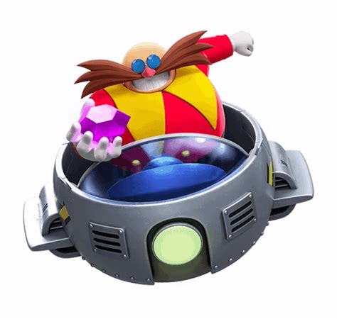 Dr Eggman Sonic Superstars Sticker Dr Eggman Sonic Superstars Artwork