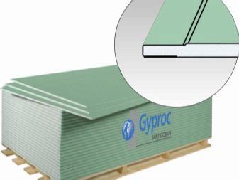 Гипсокартон Gyproc: акустический материал, изделие ГКЛ, гипсокартонные ...