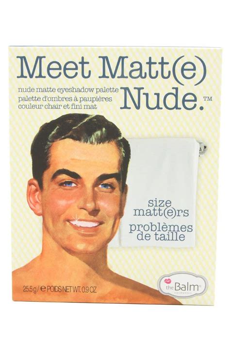 Amazon Thebalm Meet Matt E Nude Eyeshadow Palette Beauty Personal Care