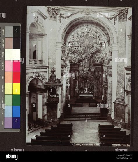 4th Karlsplatz Karlskirche Altar August Stauda 1861 1928