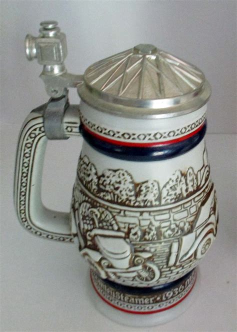 Avon Classic Cars Ceramic Stein With Trazarra Cologne And Box