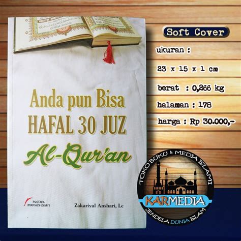 Jual Buku Anda Pun Bisa Hafal Juz Al Quran Pustaka Imam Asy Syafii