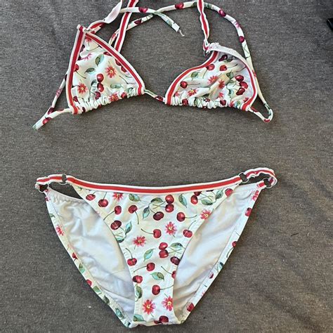 Cherry Bikini Set BRANDED FOR EXPOSURE Depop
