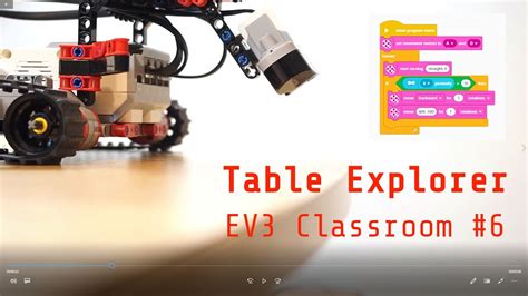 Lego® Ev3 Classroom 6 Table Explorer Youtube