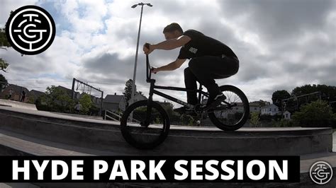 Tgc Bmx Hyde Park Skatepark Session Youtube