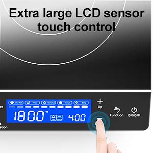 Amazon VBGK Induction Cooktop 1800W Hot Plate For Cooking Induction Stove Top With LCD