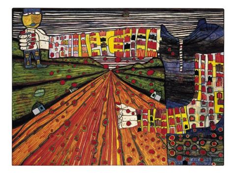 Paintings Hundertwasser Idee Farbe Kunstmalerei