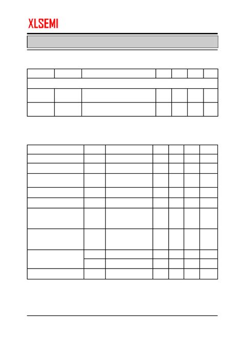 XL6009E1 datasheet(5/8 Pages) XLSEMI | 400KHz 60V 4A Switching Current ...