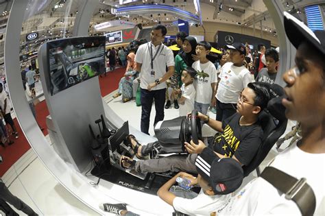 Mypertamina Ayo Ikuti Game Simulator Di Booth Pertamina
