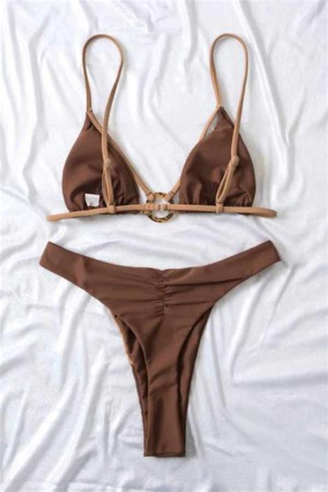 Sexy Spliced Bikini Swimsuit Set Reflex Garments