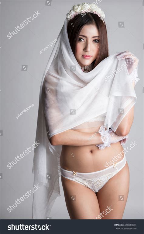 Beautiful Sexy Asian Woman Lace Lingerie Stock Photo Shutterstock