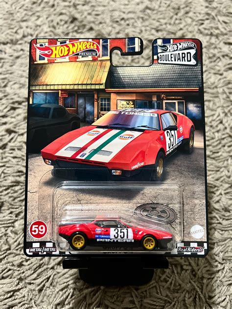 HOT WHEELS PREMIUM De Tomaso Pantera Gruppo 4 Hot Wheels Boulevard