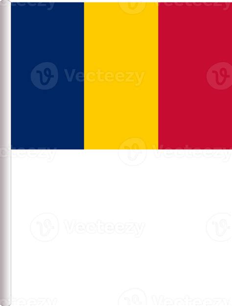 Chad flag PNG 22118013 PNG