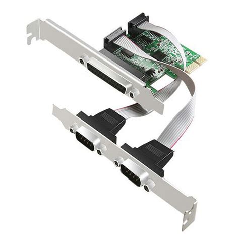 Плата последовательного и параллельного порта PCIe Плата ...