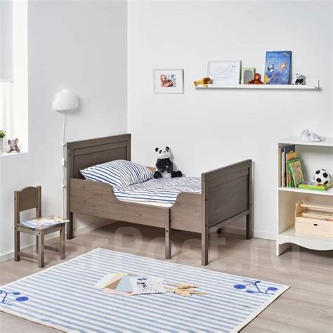 Раздвижная кровать сундвик, детская ikea, б/у, в наличии. Цена: 8 000 ...