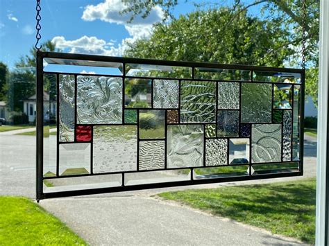 Stained Glass Panel Pick A Panel Etsy